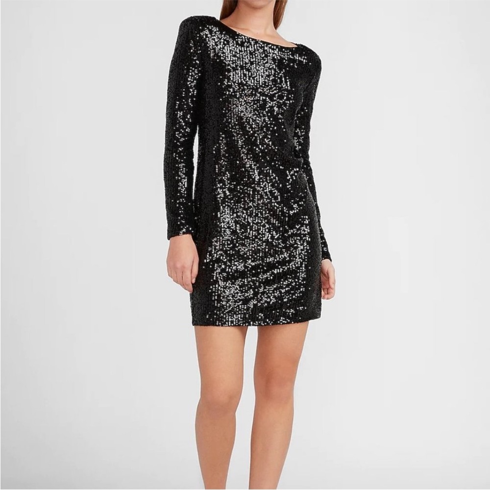 NWOT Express Sequin Dress